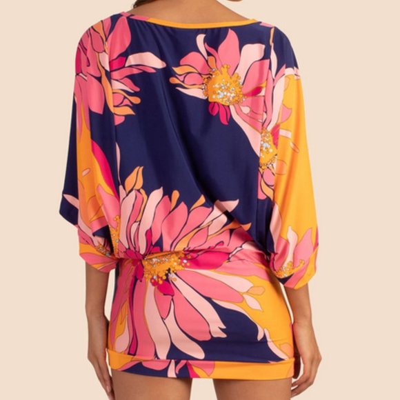 Trina Turk Breeze Tunic Cover Up Sizes S, L and XL NWT - Picture 2 of 12